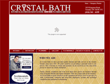 Tablet Screenshot of crystalbath.ca